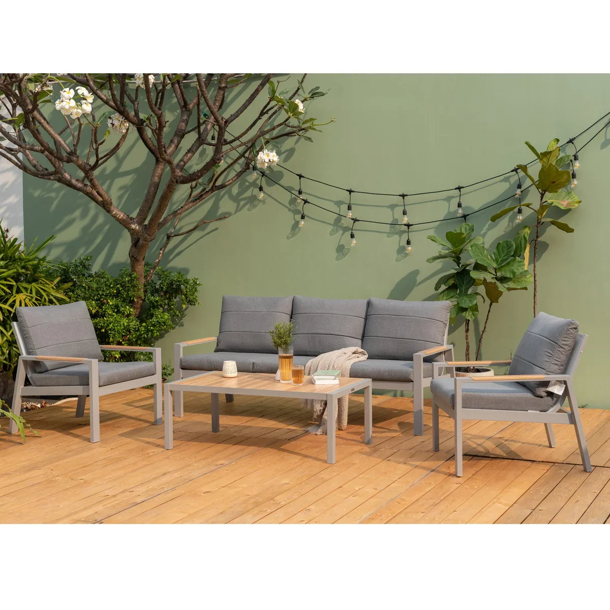 Panama 4-piece Patio Conversation Set