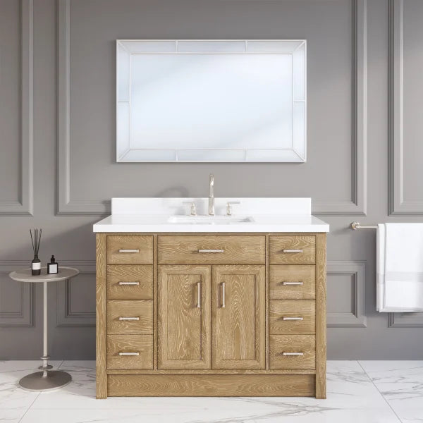 Studio Bathe Calais II 48 in. Single Vanity, Brown