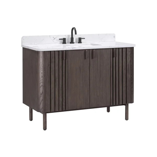 Avanity Brady Bathroom Vanity in Brown Oak Finish