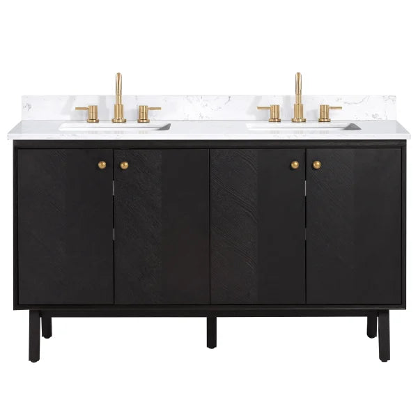 Avanity Aubrey Bathroom Vanity in Black Oak Finish
