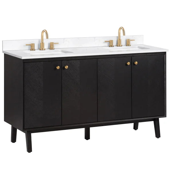 Avanity Aubrey Bathroom Vanity in Black Oak Finish