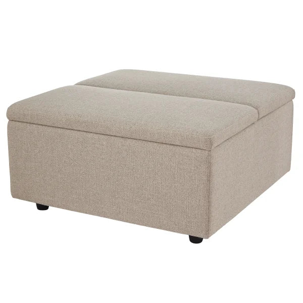 Aiden & Ivy Fabric Storage Ottoman