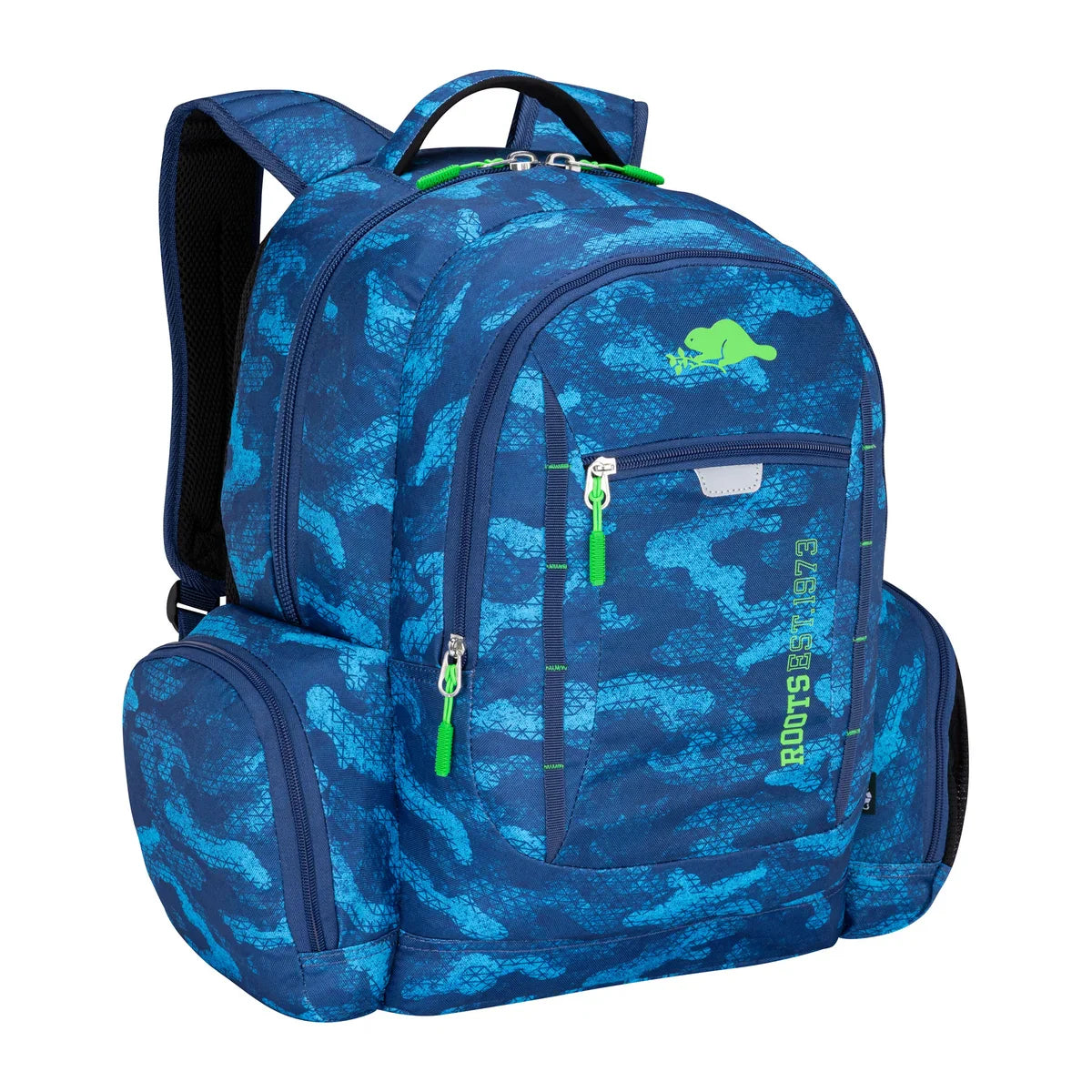 Roots Backpack Made with Recycled Fabrics