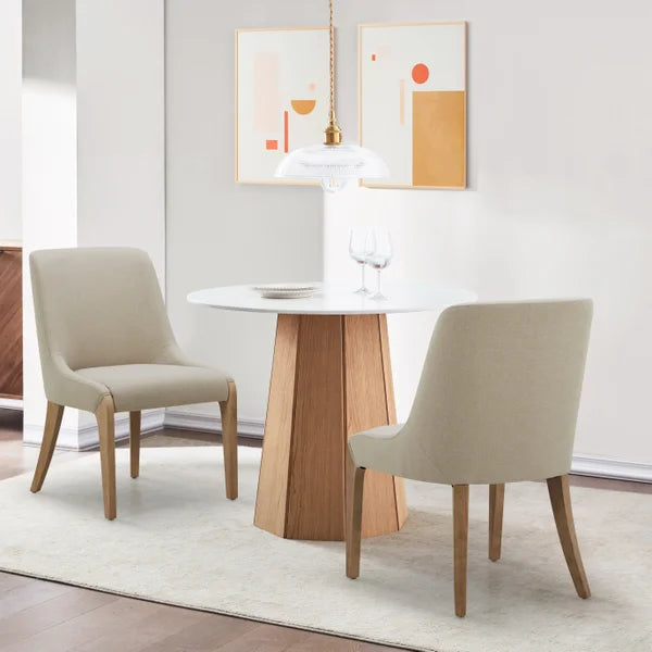 Aiden & Ivy Fabric Dining Chair, 2-pack