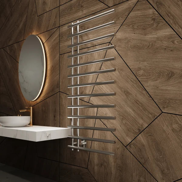 Paris Mirror Leto 13 Bar Heated Towel Warmer