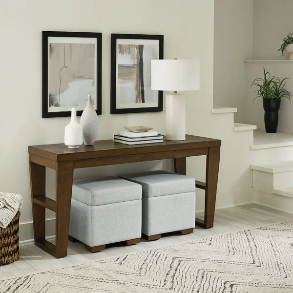 Elena 3-piece Table and Ottoman Set