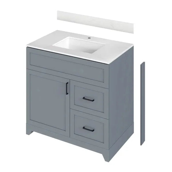 Appollo Lennon Bathroom Vanity in Grey