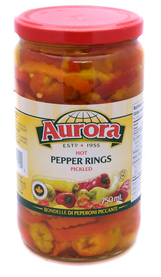 Aurora Pepper Rings 750Ml