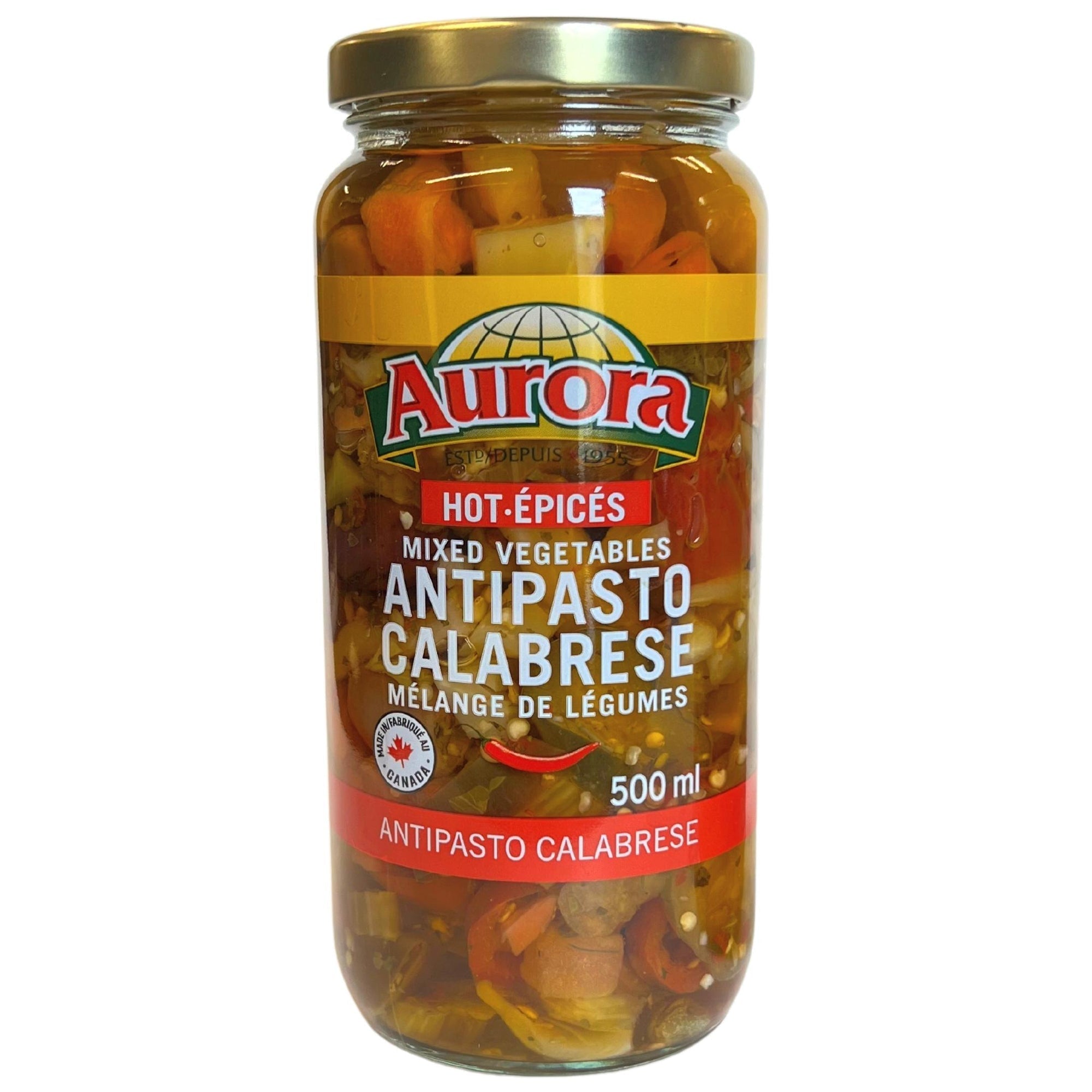 Aurora Antipasto Calabrese Hot 500Ml