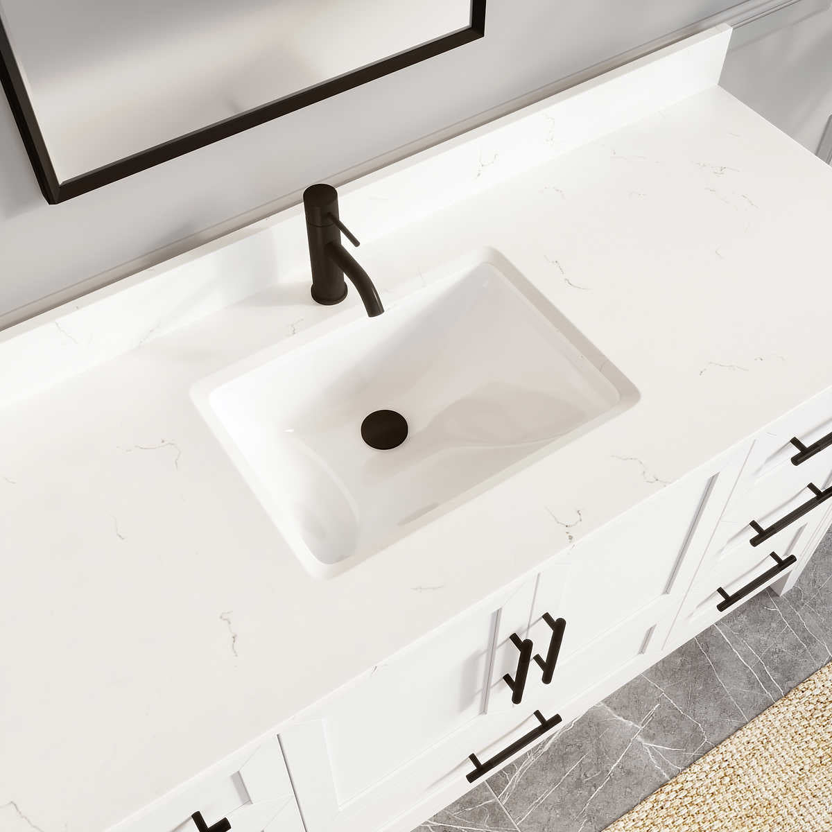 Studio Bathe Hudson 60 in. Single Vanity