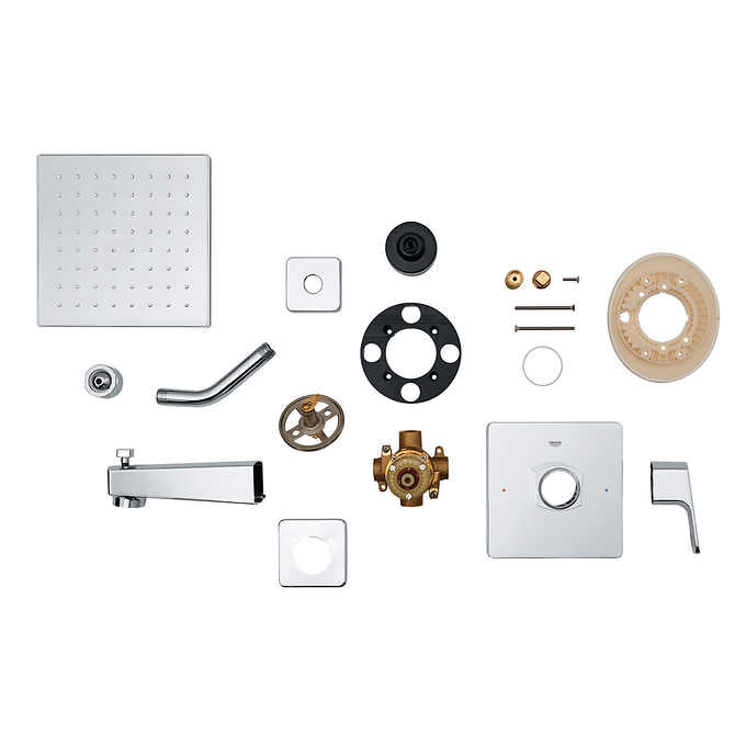 GROHE Tallinn Bathtub and Shower Faucet in StarLight Chrome