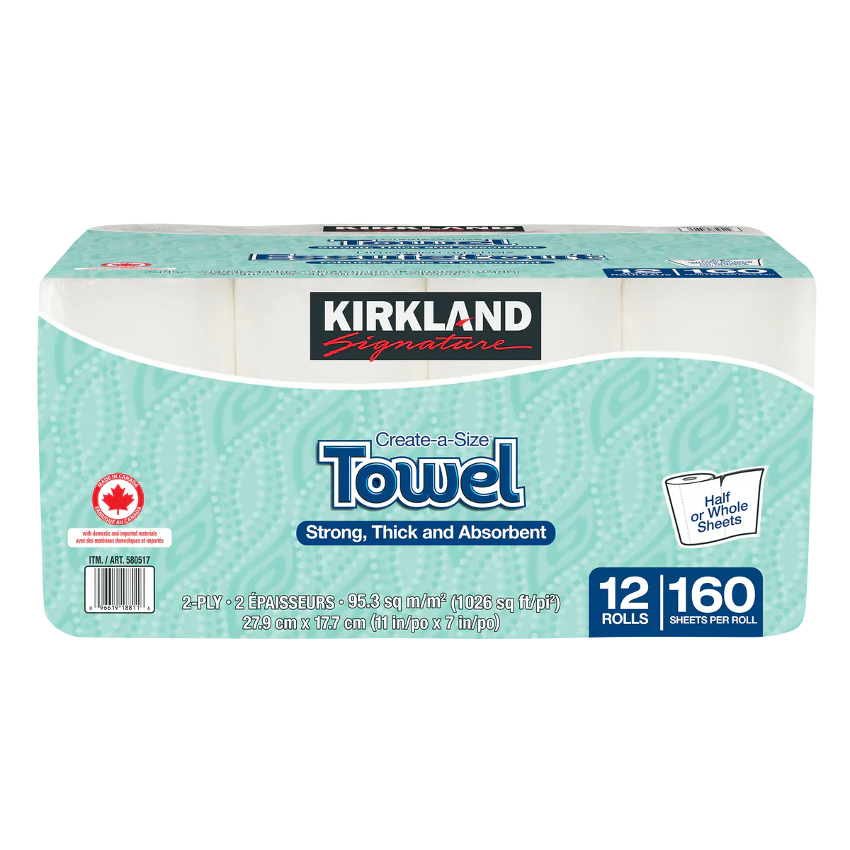 Kirkland Signature Paper Towels Pack of 12
