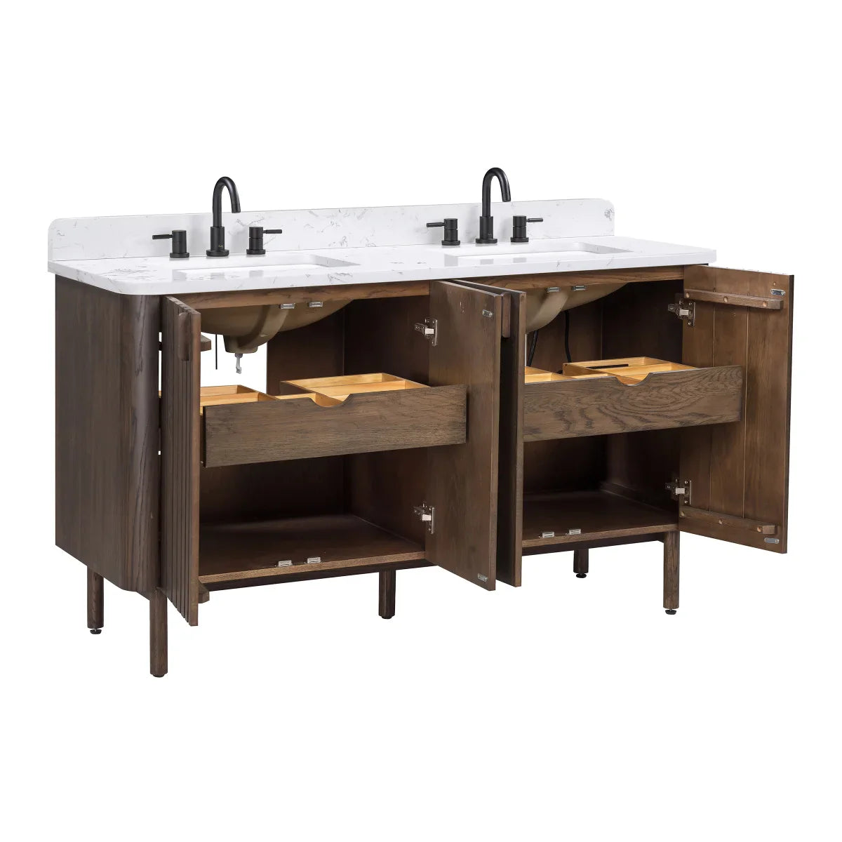 Avanity Brady Bathroom Vanity in Brown Oak Finish