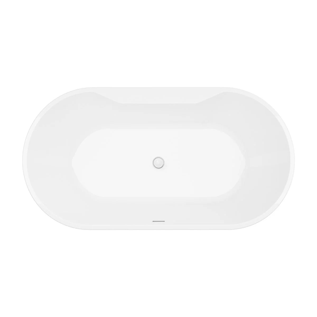 Appollo Amber 62 in. Seamless Freestanding Bathtub