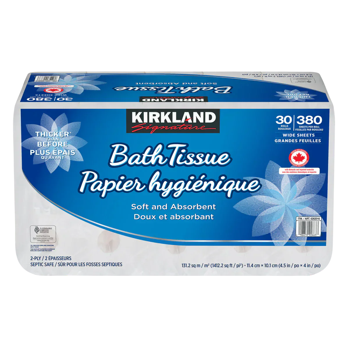 Kirkland Signature Bath Tissue 30 x 380 sheet