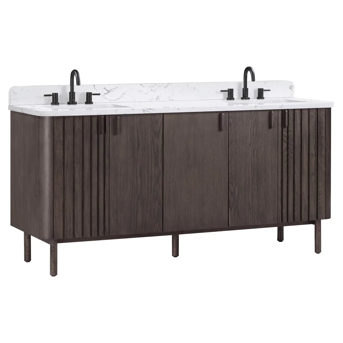 Avanity Brady Bathroom Vanity in Brown Oak Finish