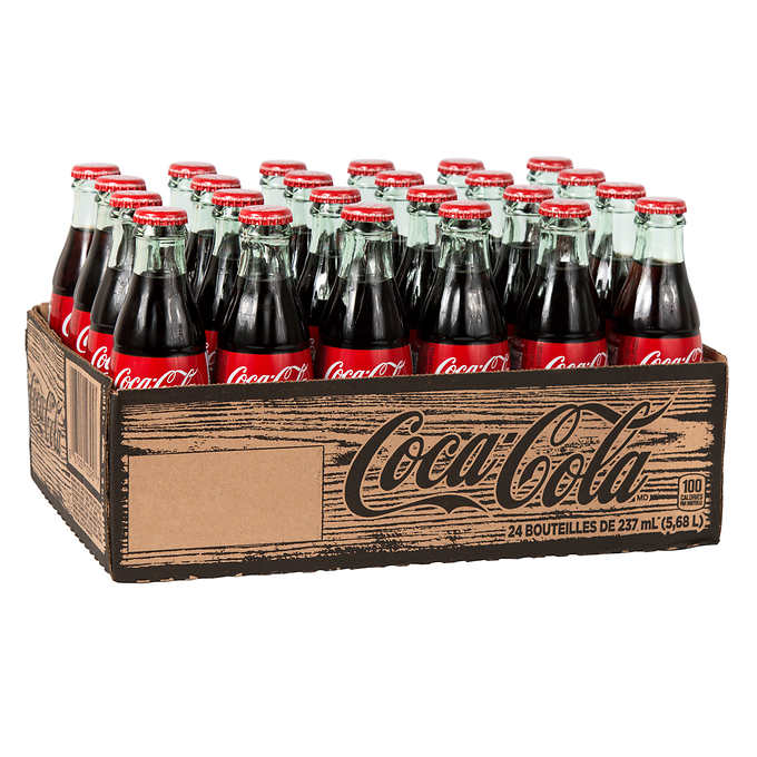 Coca-Cola Glass Bottles 24 × 237 mL