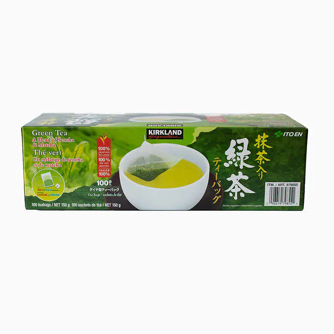 Kirkland Signature Green Tea Pack of 100