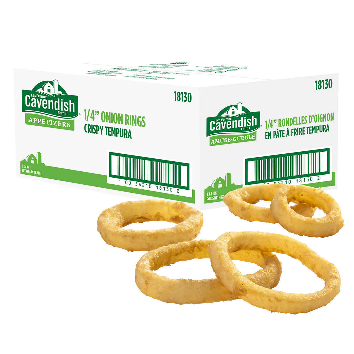 Cavendish Farms Frozen Tempura Battered Onion Rings