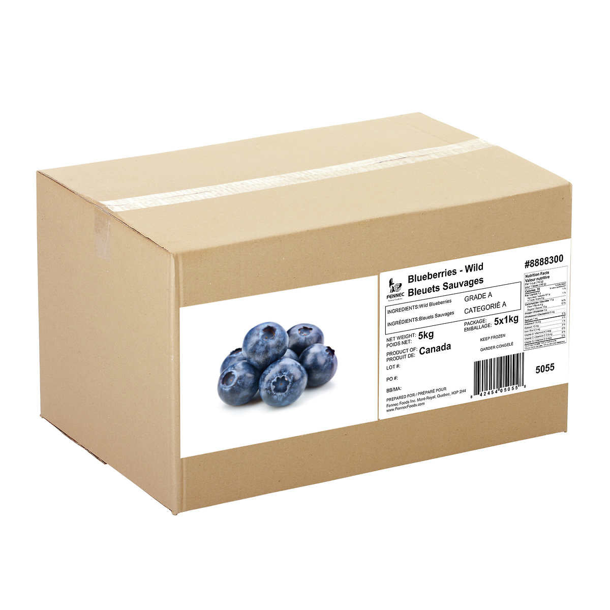 Fennec Foods Frozen Wild Blueberries
