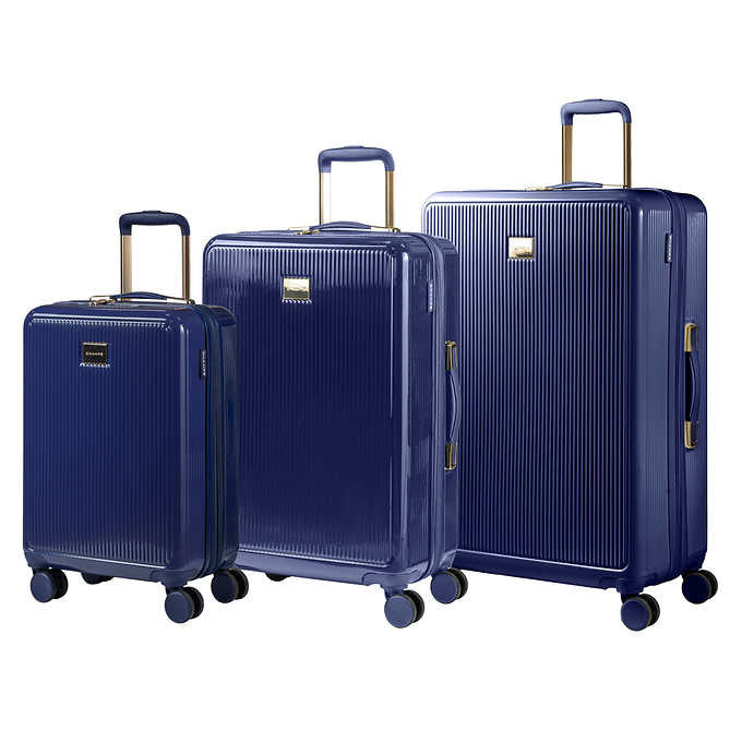 Champs Luxe 3-piece Expandable Hardside Luggage Set
