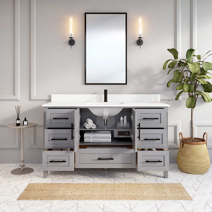 Studio Bathe Hudson 60 in. Single Vanity