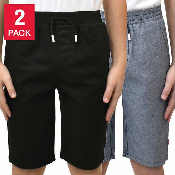 Levi’s Boys Shorts, 2-pack